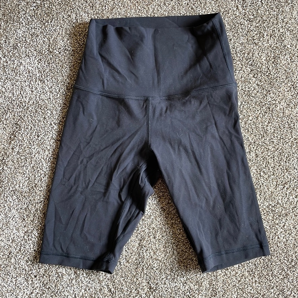 Lululemon High Rise Bike Shorts